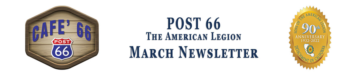 March 2022 Newsletter Header