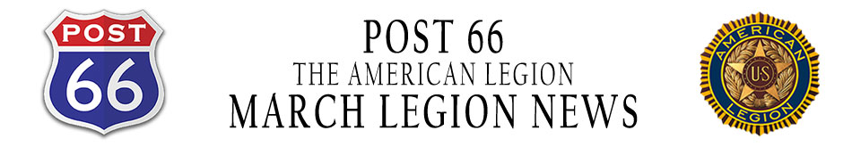 March Legion News