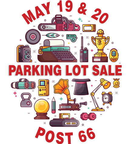 May Parking Lot Sale