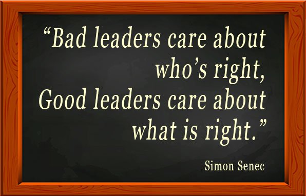 Bad Leaders care about