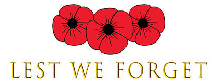 Lest We Forget