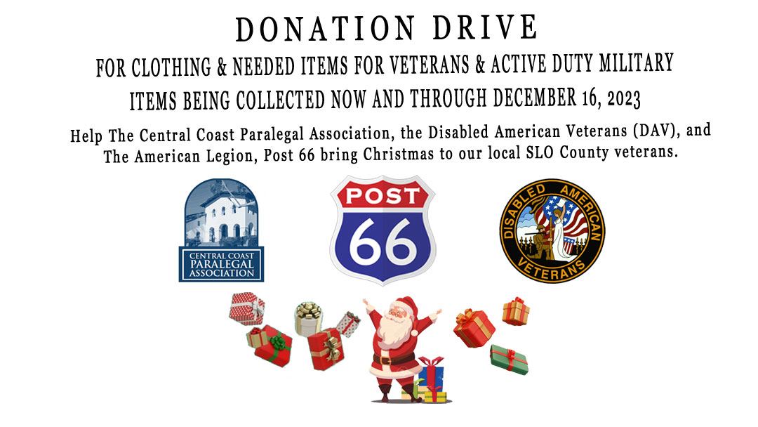 Christmas Donations For SLO Veterans